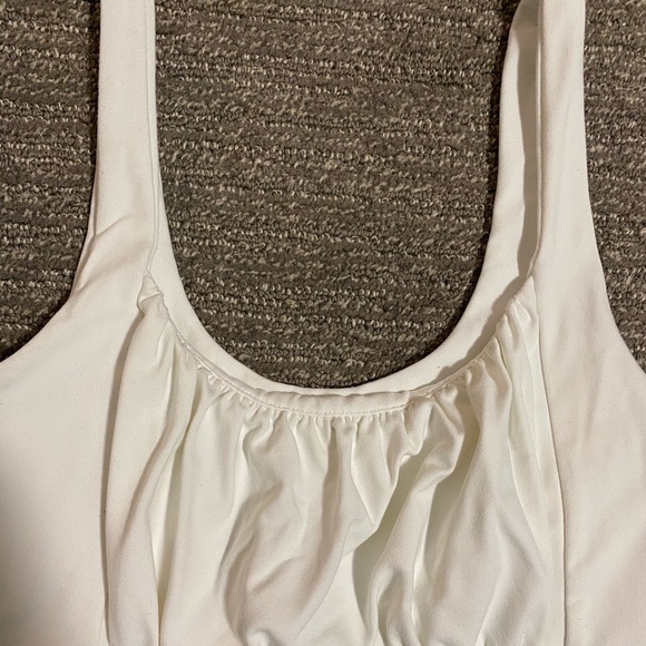 Abercrombie & Fitch White Bodysuit - Soft AF Collection - Picture 2 of 3